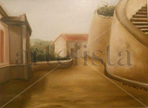 ROSETO CAPO SPULICO Oil Canvas Landscaping