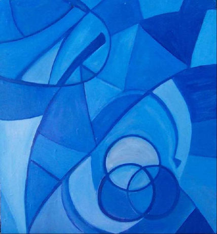 Concéntrico azul