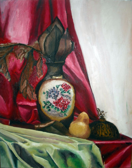 Bodegón I Oil Canvas Still Life Paintings