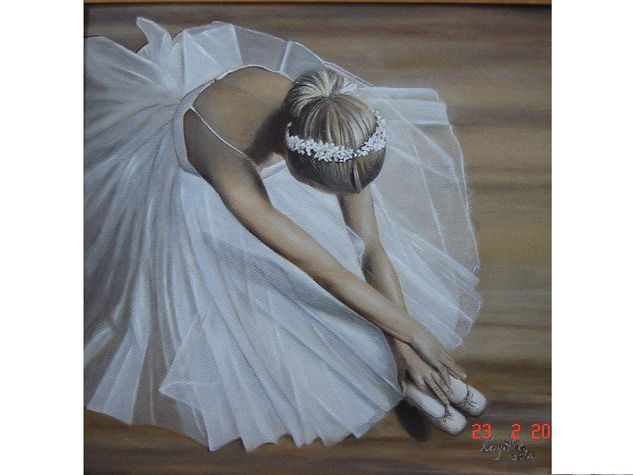 Bailarina Oil Others Figure Painting