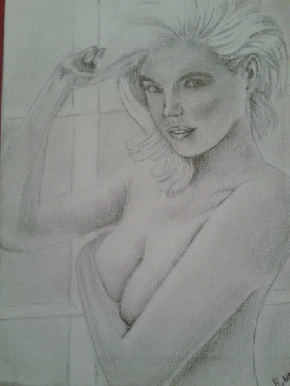 Mujer desnudo Pencil