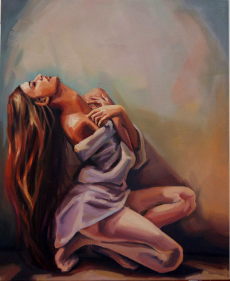 Ella Oil Canvas Figure Painting