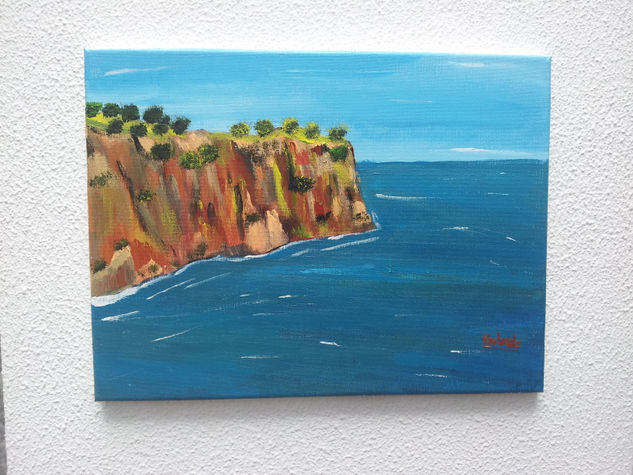 Calas de Benitachell  (No disponible) Acrylic Canvas Marine Painting