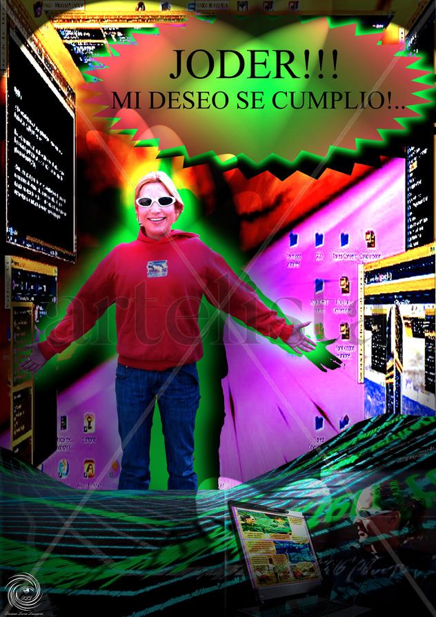 1º Versión Macroviñeta, El Viaje de la Rubia II
