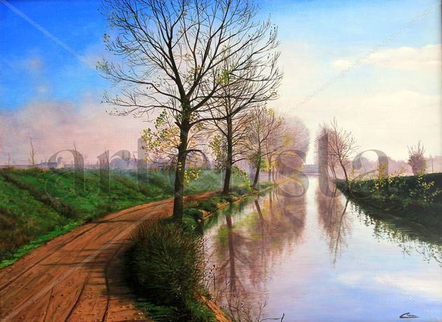 el Canal del Duero llegando a Rioseco