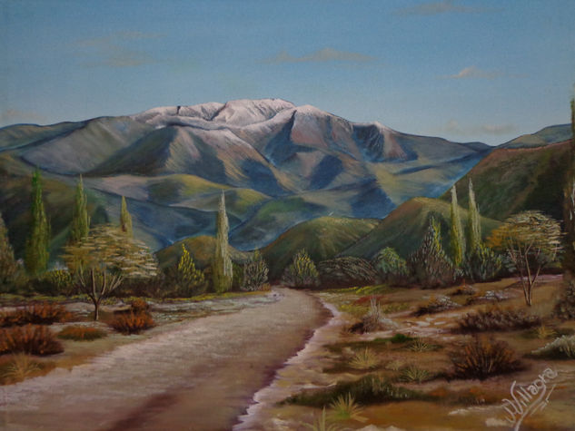 IMPONENTE ACONQUIJA Oil Canvas Landscaping