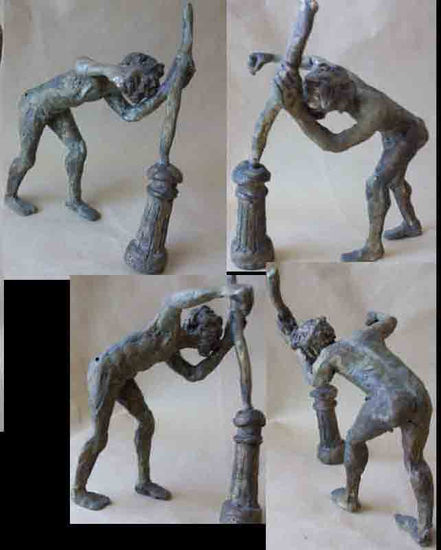 Mala noche Bronze Figurative