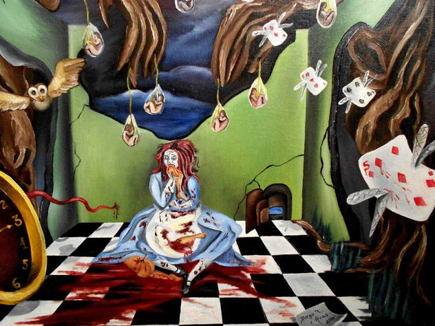 Alicia en el pais de la lokura (fragmento)