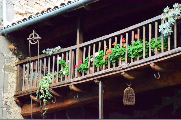 the balcony