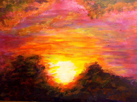 Atardecer bogotano