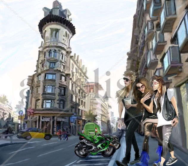 Plaza Universidad Barcelona