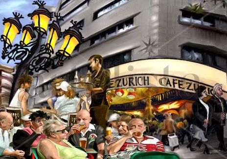 Café Zurich Barcelona