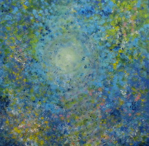 Painting: Deep into the sky Acrílico Lienzo Paisaje