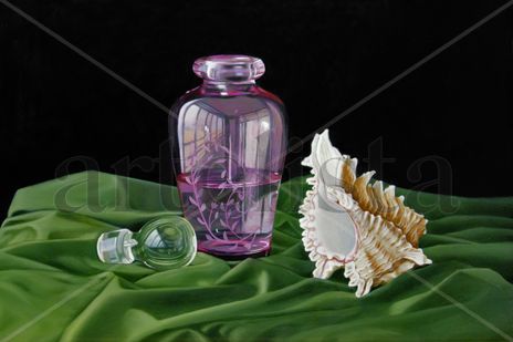 Perfumero y caracola