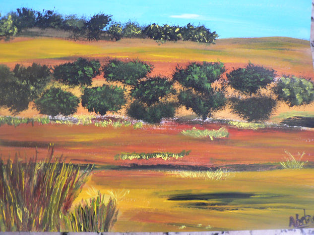 Paisaje Acrylic Card Landscaping