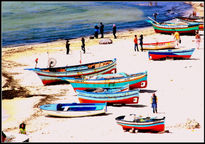 La playa de Túnez...