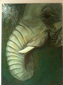 Elefante verde