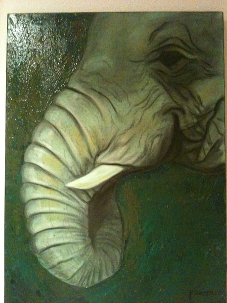 Elefante verde