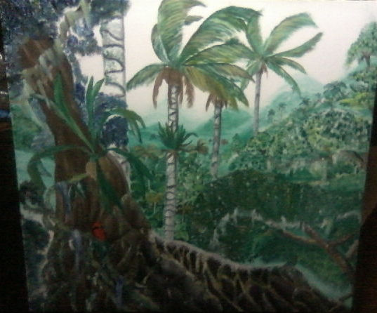 paisaje palmas de cera Colombia