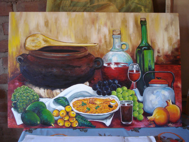 BODEGON  21 Oil Canvas Still Life Paintings