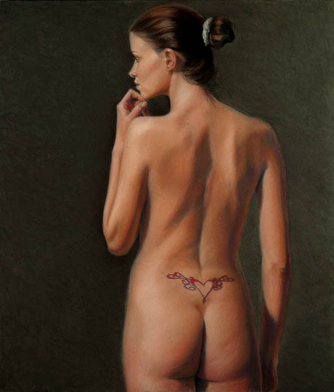 ANNA Pastel Panel Nude Paintings