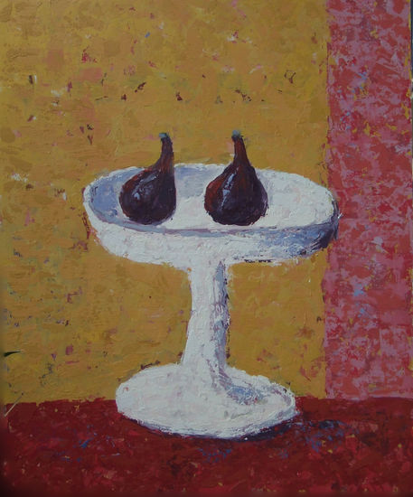 BREVAS I Mixed media Panel Still Life Paintings