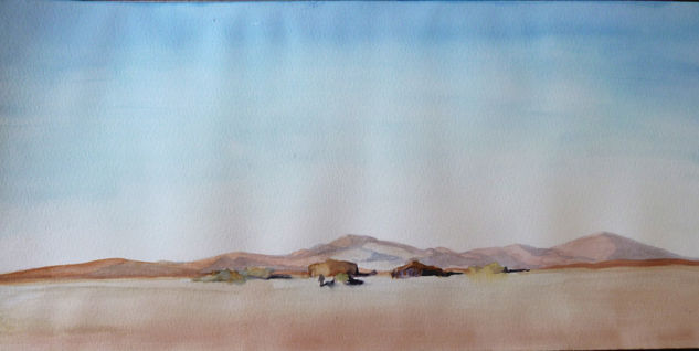 Marruecos. Watercolour Paper Landscaping