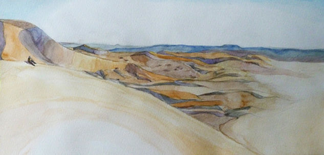 Dunas. Watercolour Paper Landscaping