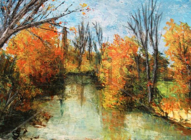 Otoño Acrylic Paper Landscaping