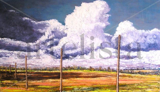 Tormenta sobra La Mancha Oil Panel Landscaping