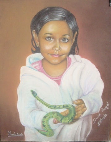 RETRATO AL PASTEL