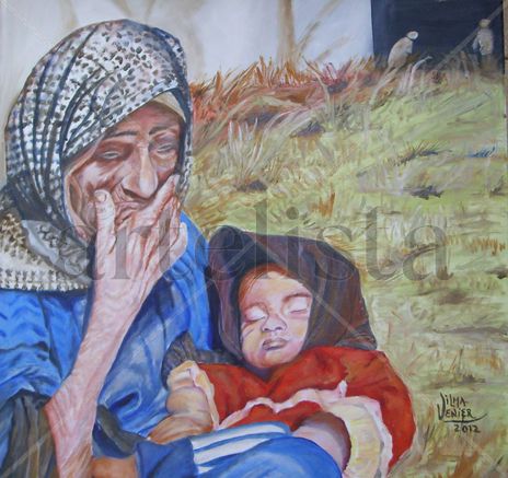 Abuela Turca Con Bebé