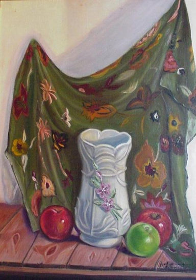 Recuerdo Oil Panel Still Life Paintings