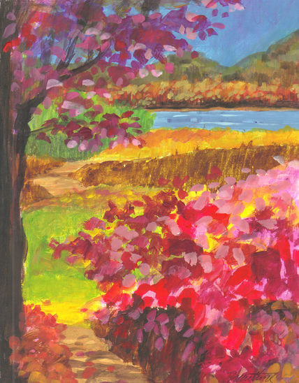 Flores en otoño