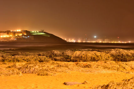 Gijon de noche