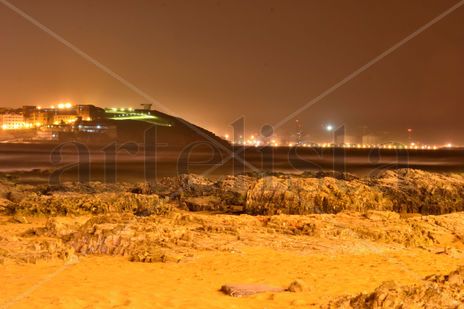 Gijon de noche