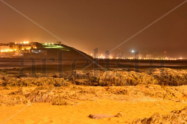 Gijon de noche