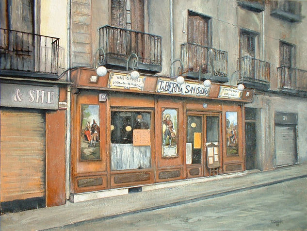 Taberna San Isidro Oil Canvas Landscaping