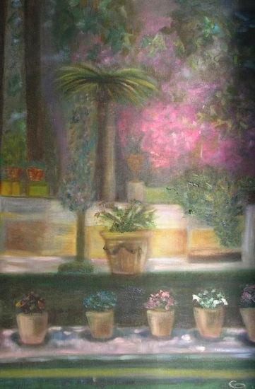 Palacio de Medinaceli Oil Canvas Landscaping