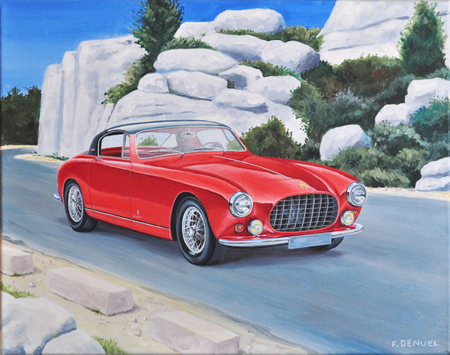 FERRARI 250 EUROPA-1953 Acrílico Lienzo Otros