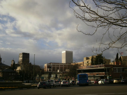 Atardecer en la ciudad