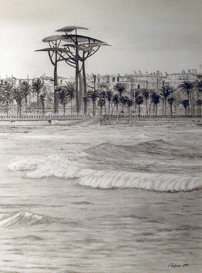 LA PINEDA-PASEO Y PLAYA Graphite