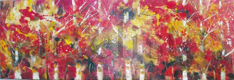 Bosque en rojo