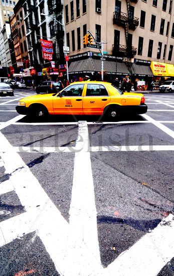 Taxi in New York Viajes Color (Digital)