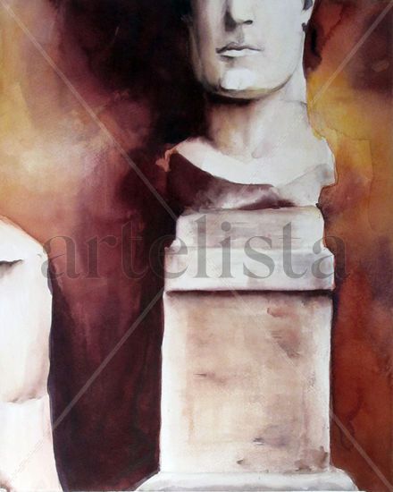 ESTATUA Watercolour Paper Figure Painting