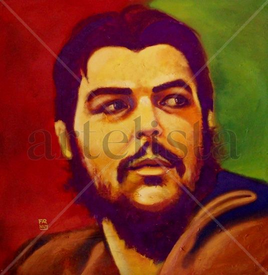 Che Guevara Oil Canvas Portrait