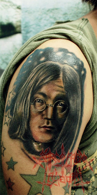 john lennon tattoo