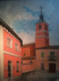 Por detras de la torre