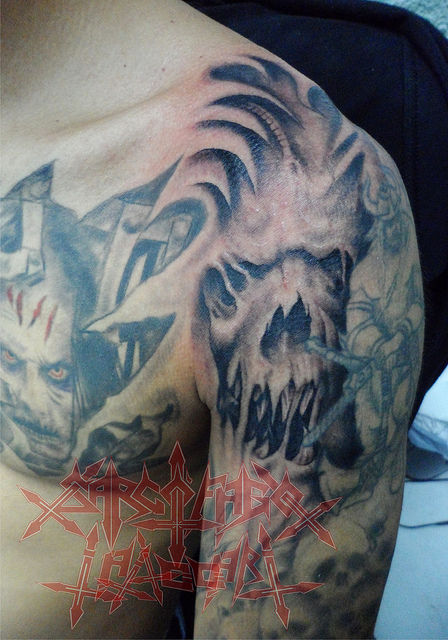 calavera tattoo,tattoo de calavera, skull tattoo