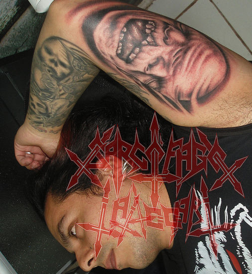 demonio tattoo ,tattoo en peru, tatuajes 